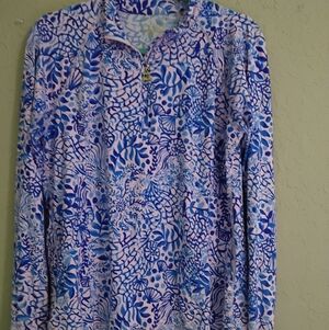 Lilly Pulitzer Luxletic Justine Pullover - Large